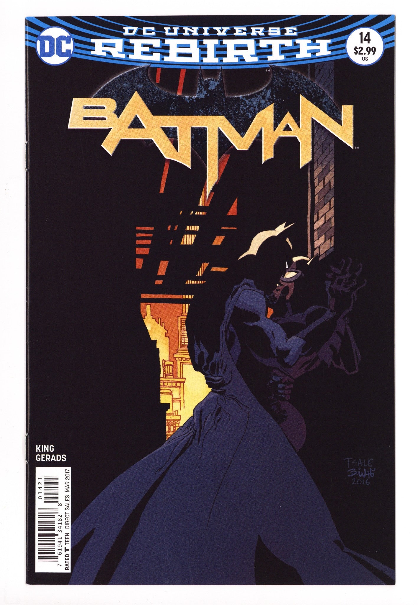 Batman Vol 3 14 High Grade (2017) Sale Variant 