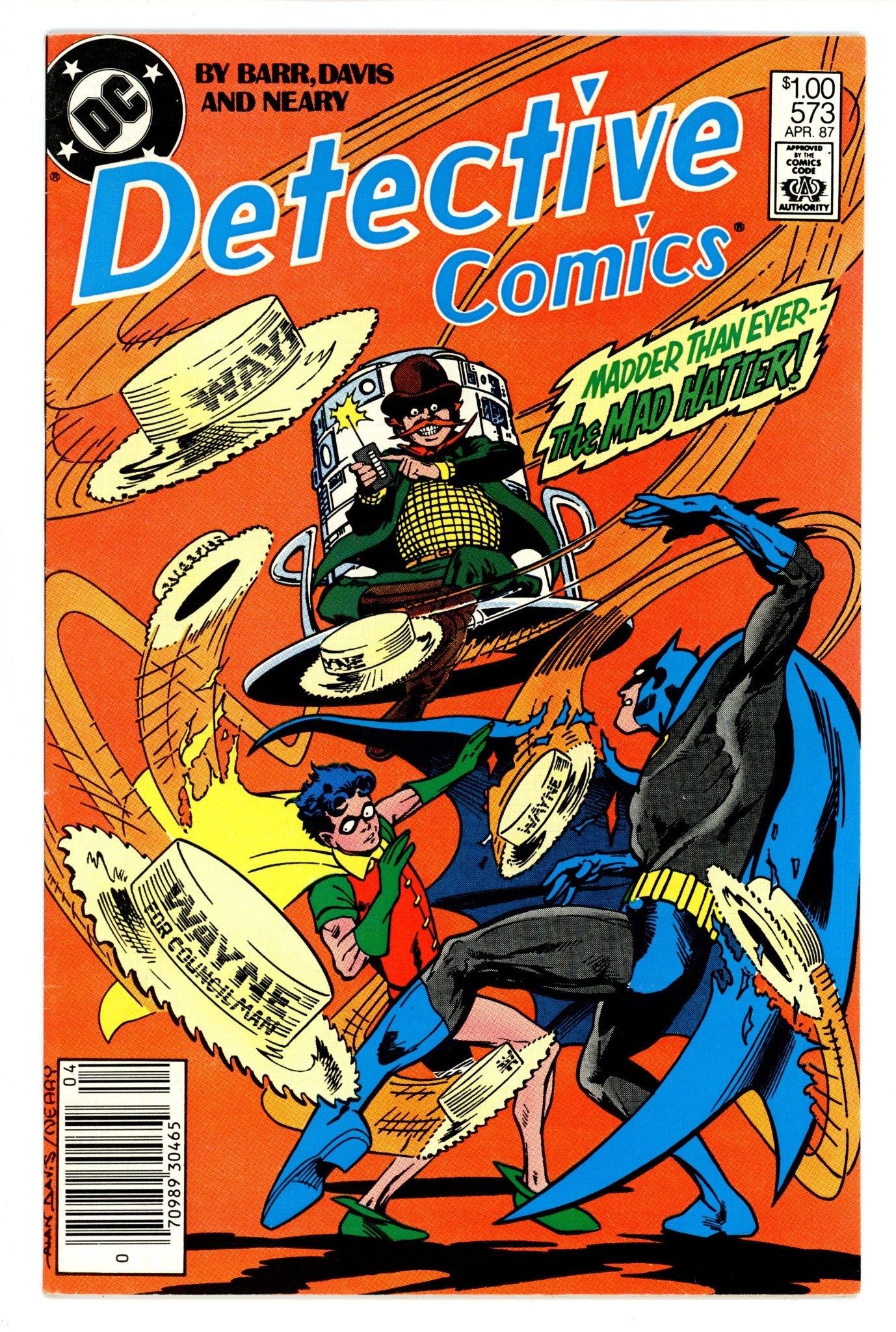 Detective Comics Vol 1 573 FN+ (6.5) (1987) Canadian Price Variant 
