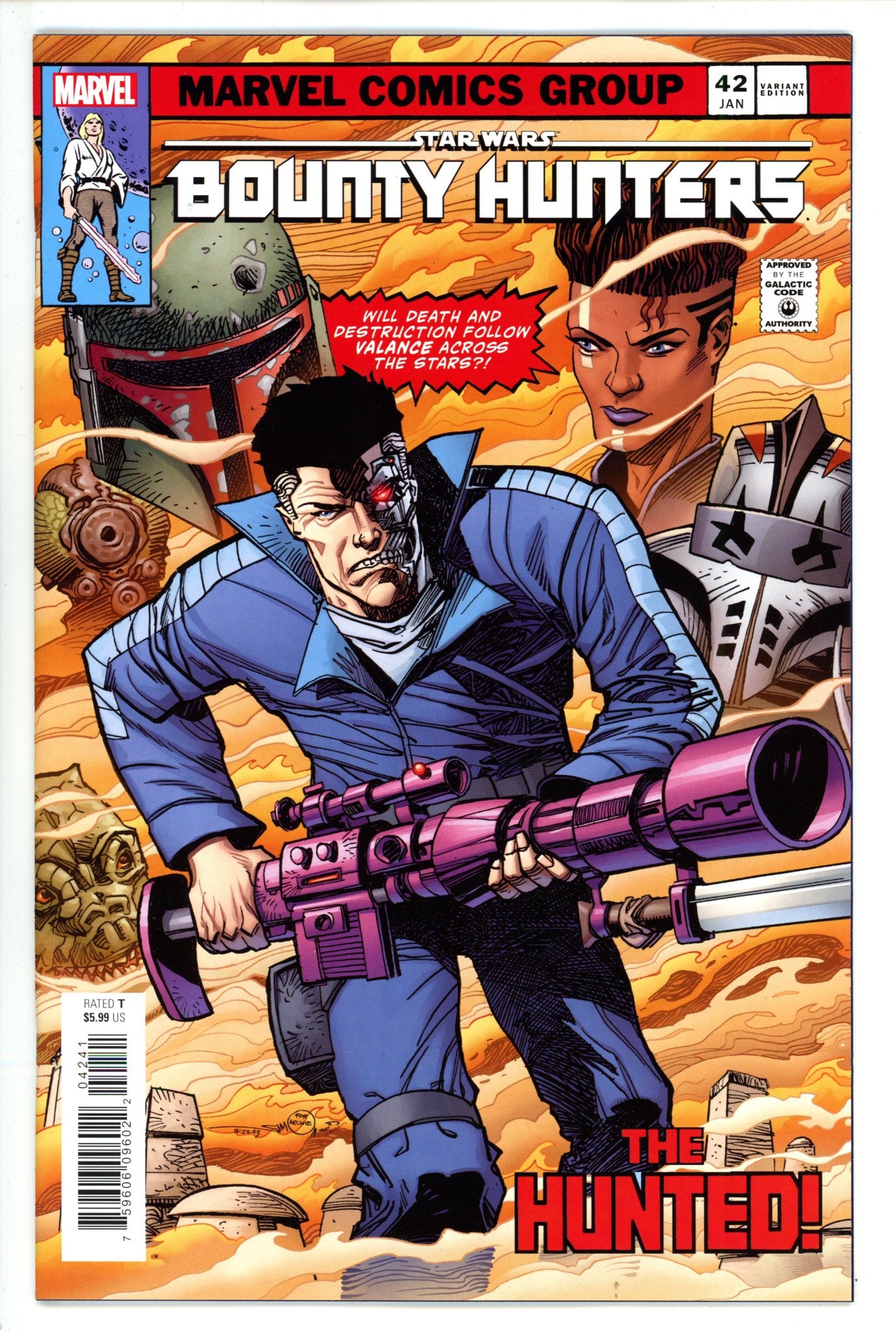 Star Wars Bounty Hunters 42 Simonson Variant (2024)