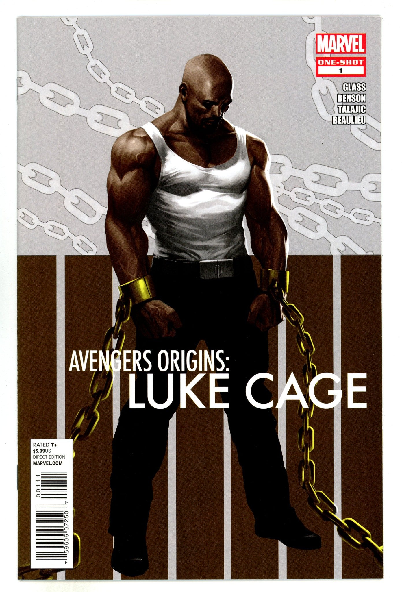 Avengers Origins: Luke Cage 1 High Grade (2012) 
