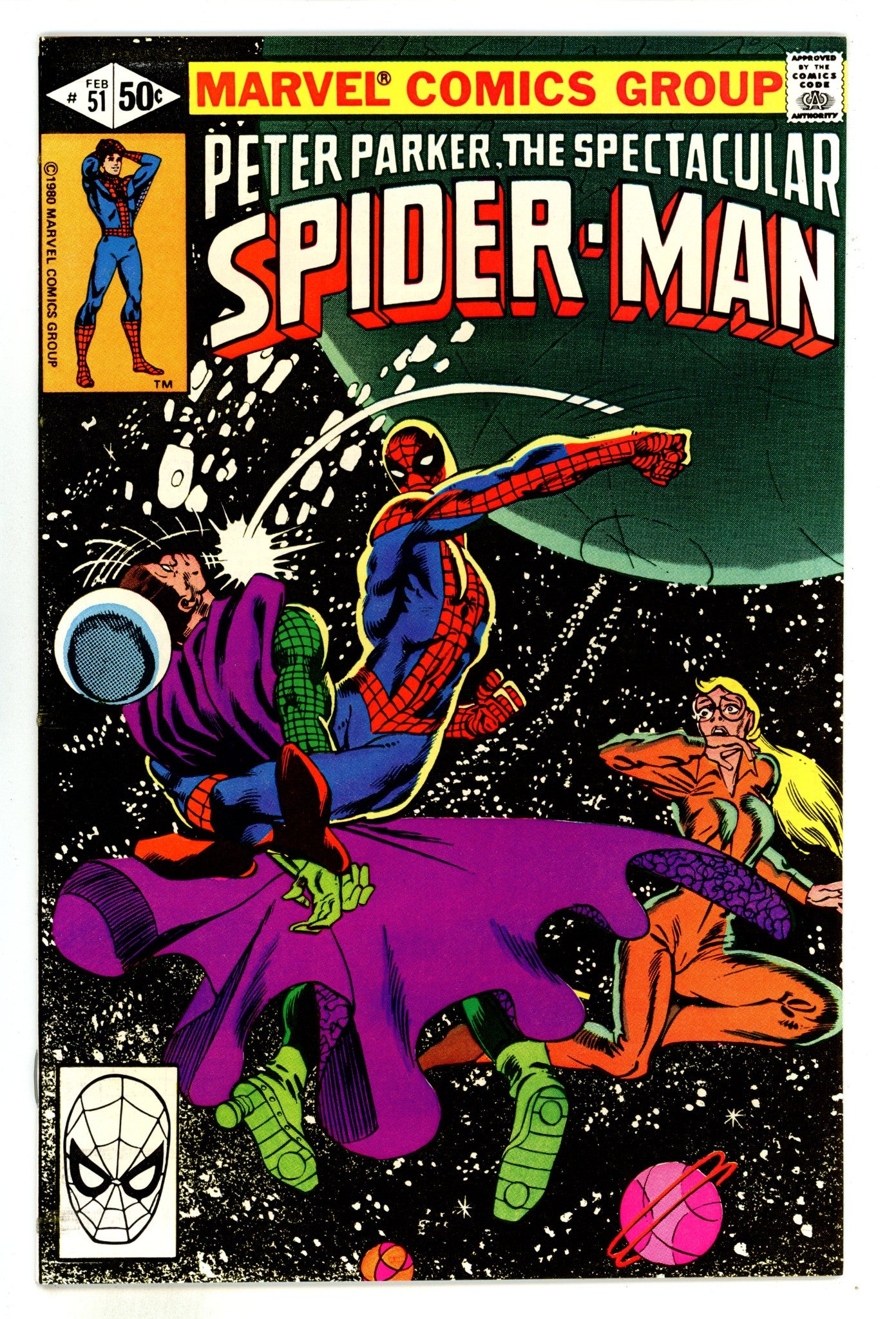 The Spectacular Spider-Man Vol 1 51  NM (9.4)  (1981)  