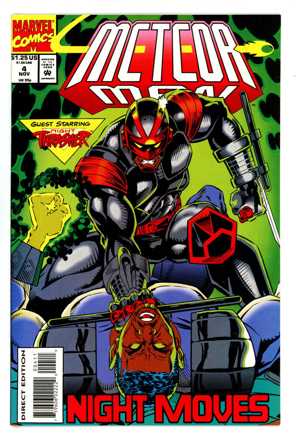 Meteor Man 4 VF- (7.5) (1993)