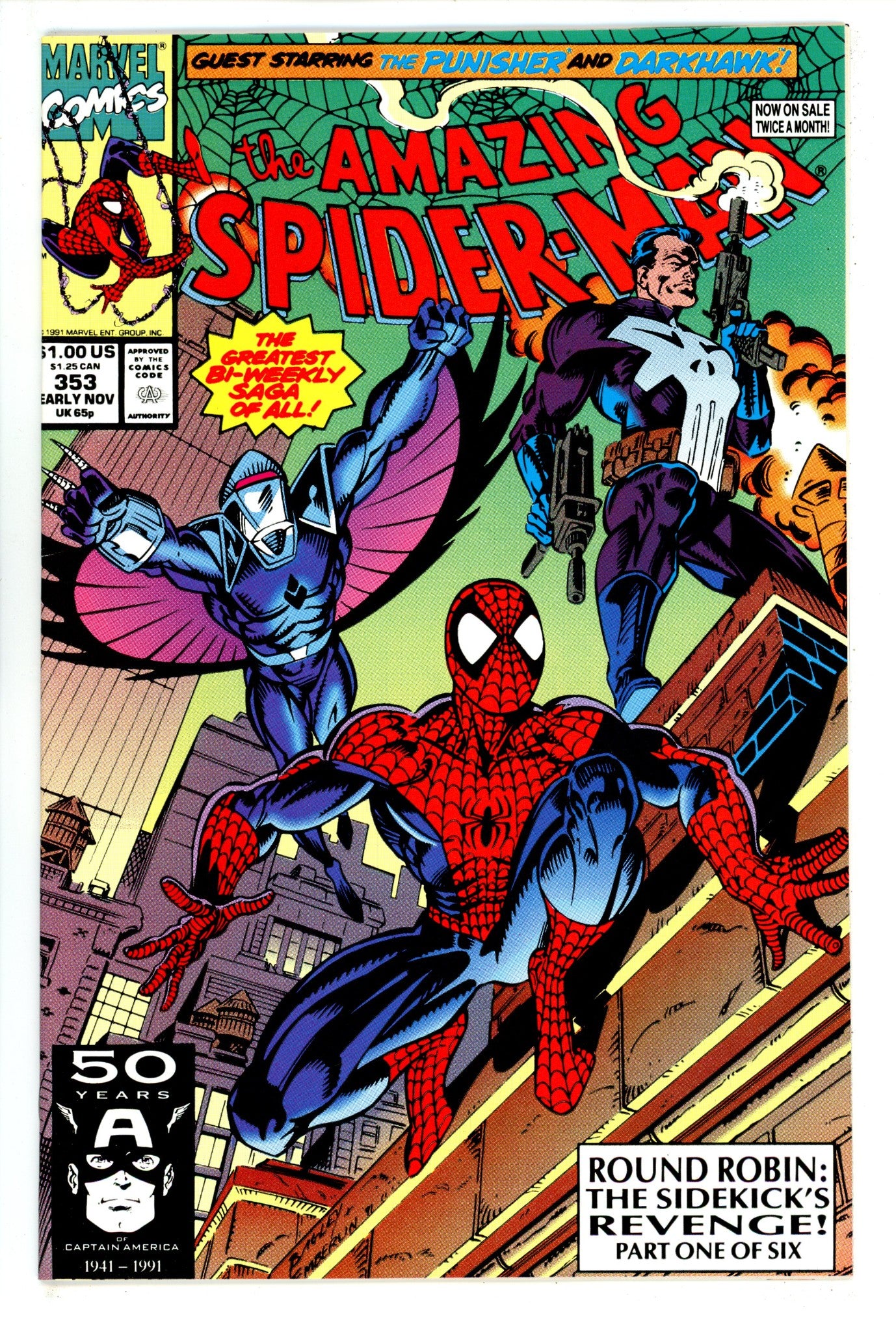 The Amazing Spider-Man Vol 1 353 VF (8.0) (1991) 