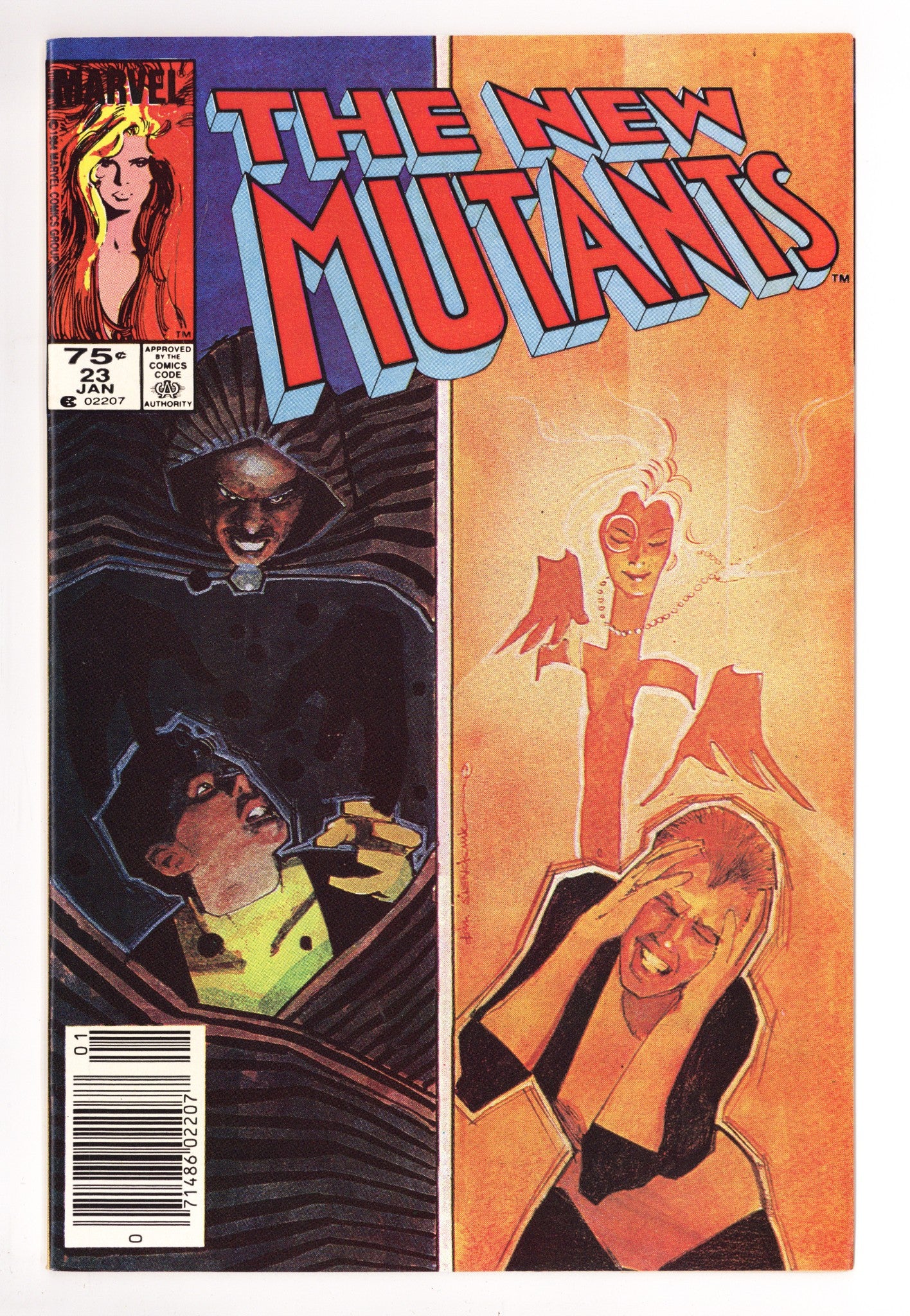 The New Mutants Vol 1 23 VF/NM (9.0) (1985) Canadian Price Variant 