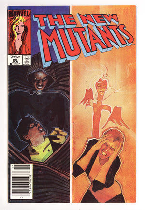 The New Mutants Vol 1 23 VF/NM (9.0) (1985) Canadian Price Variant