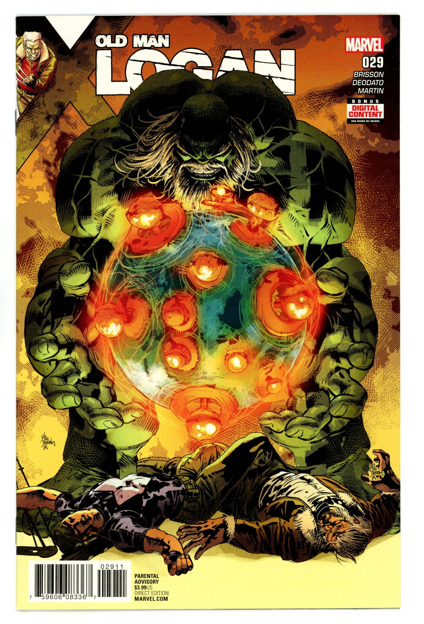 Old Man Logan Vol 2 29 High Grade (2017) 