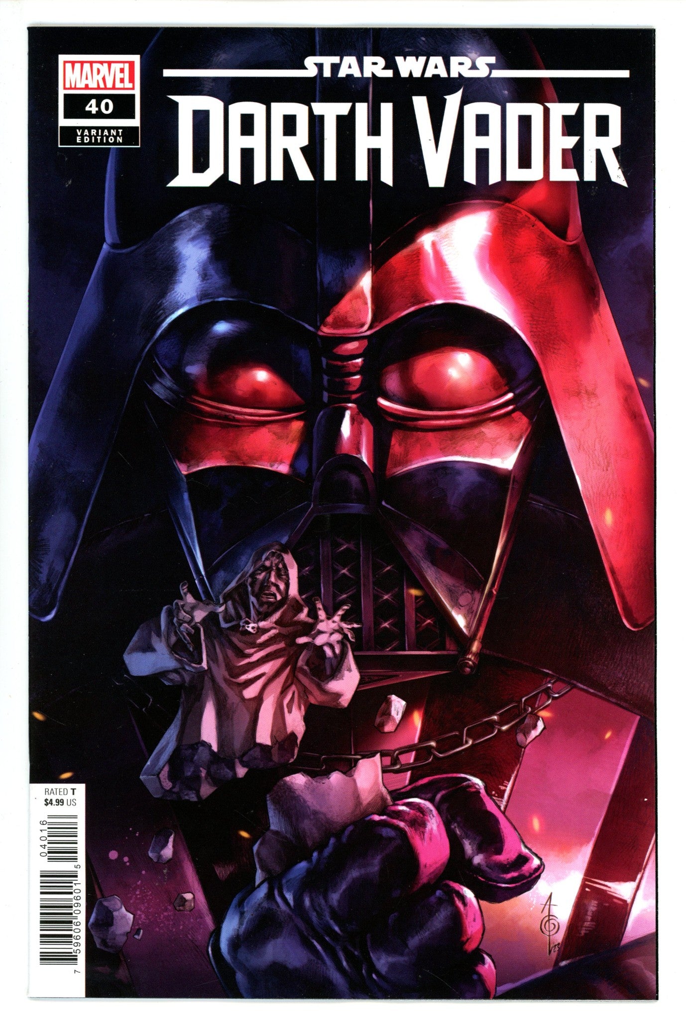 Star Wars Darth Vader Vol 2 40 Quah Incentive Variant NM- (2023)