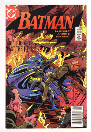 Batman Vol 1 432 High Grade (1989) Newsstand