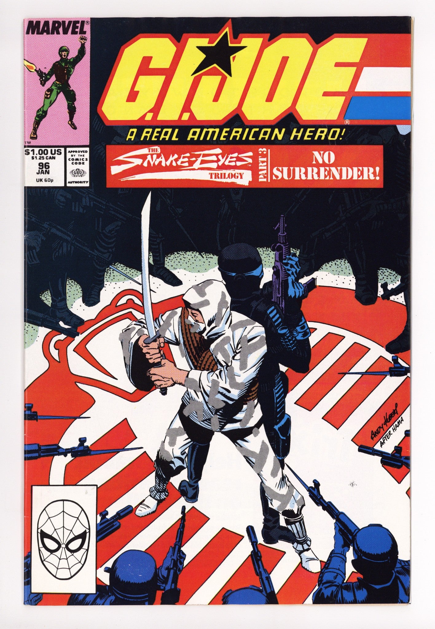 G.I. Joe, A Real American Hero 96 Mid Grade (1990) 