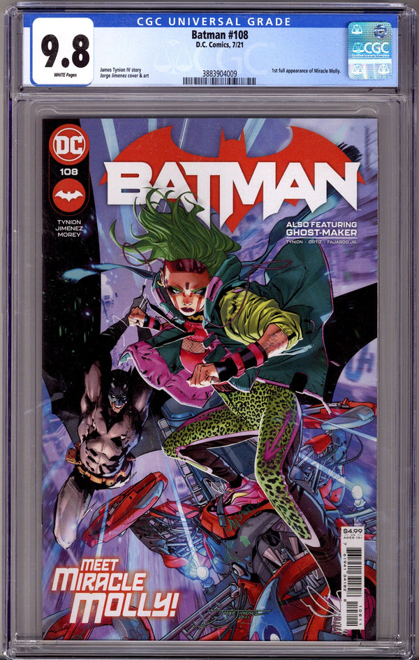 Batman Vol 3 108 CGC 9.8 (2021)