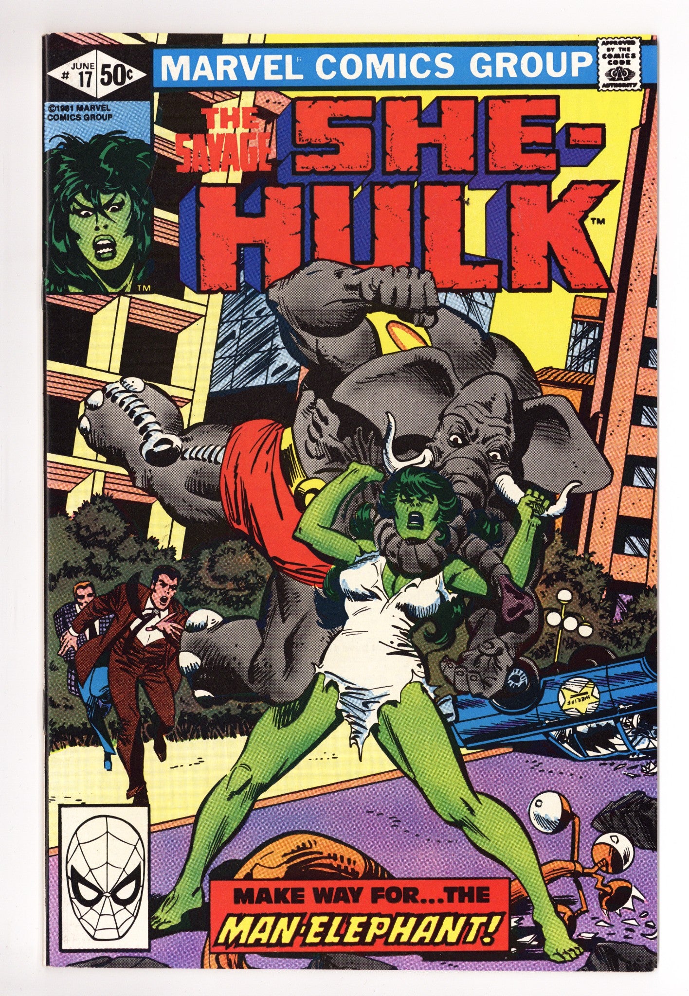 The Savage She-Hulk 17 NM- (9.2) (1981) 