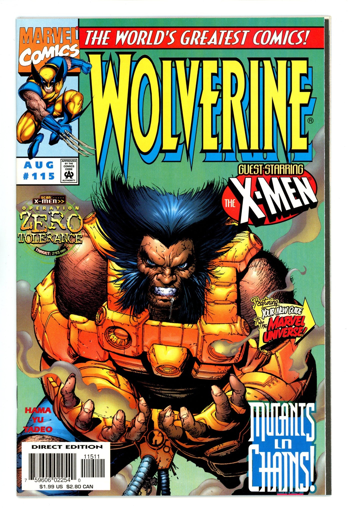 Wolverine Vol 2 115 High Grade (1997) 