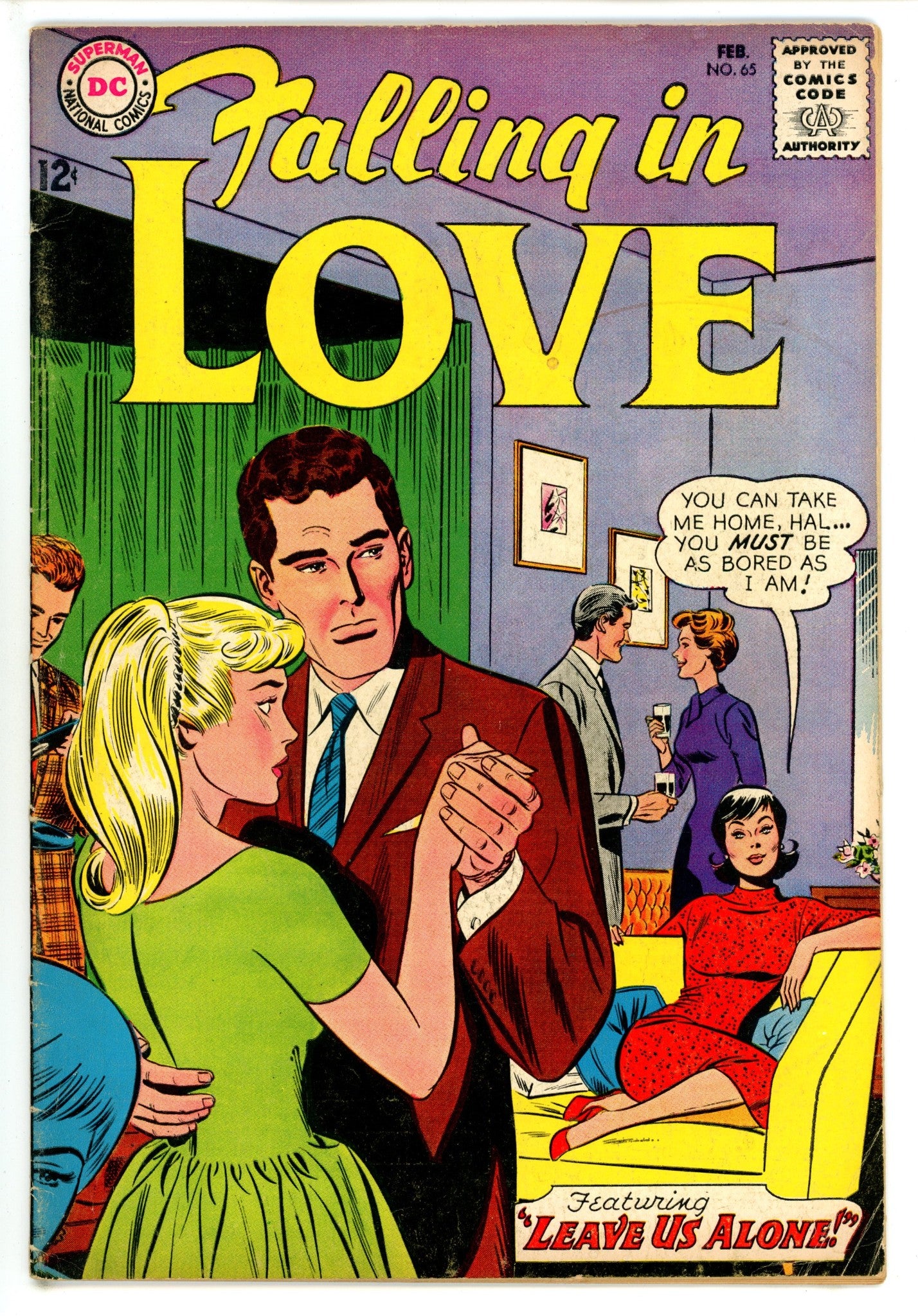 Falling in Love 65 VG+ (1964)