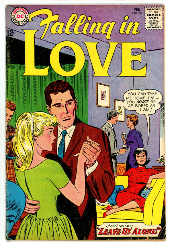 Falling in Love 65 VG+ (1964)