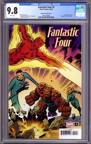 Fantastic Four Vol 8 2 (728) CGC 9.8 (NM/M) (2025) Buscema Incentive Variant