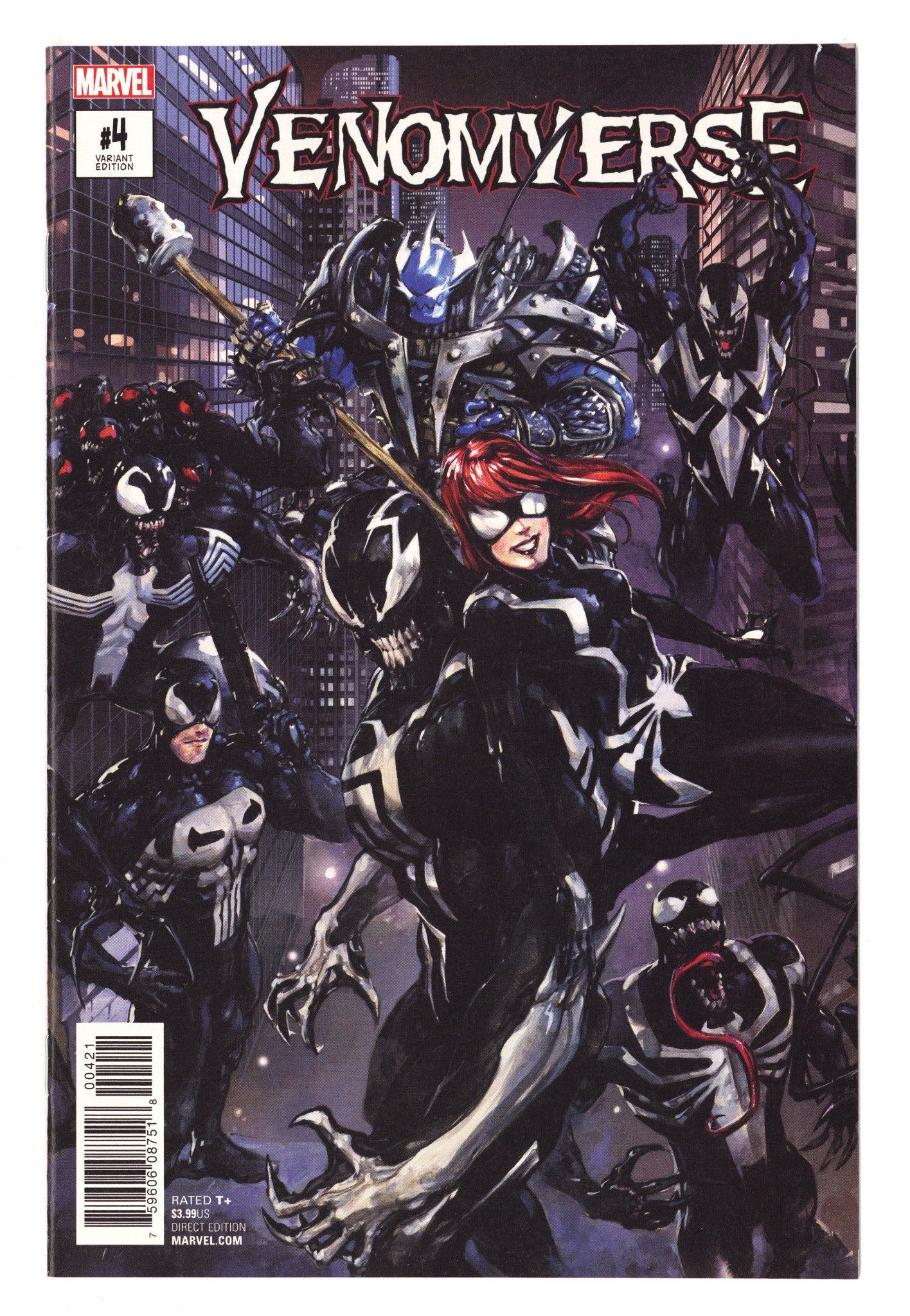 Venomverse 4 High Grade (2017) Crain Connecting Variant 