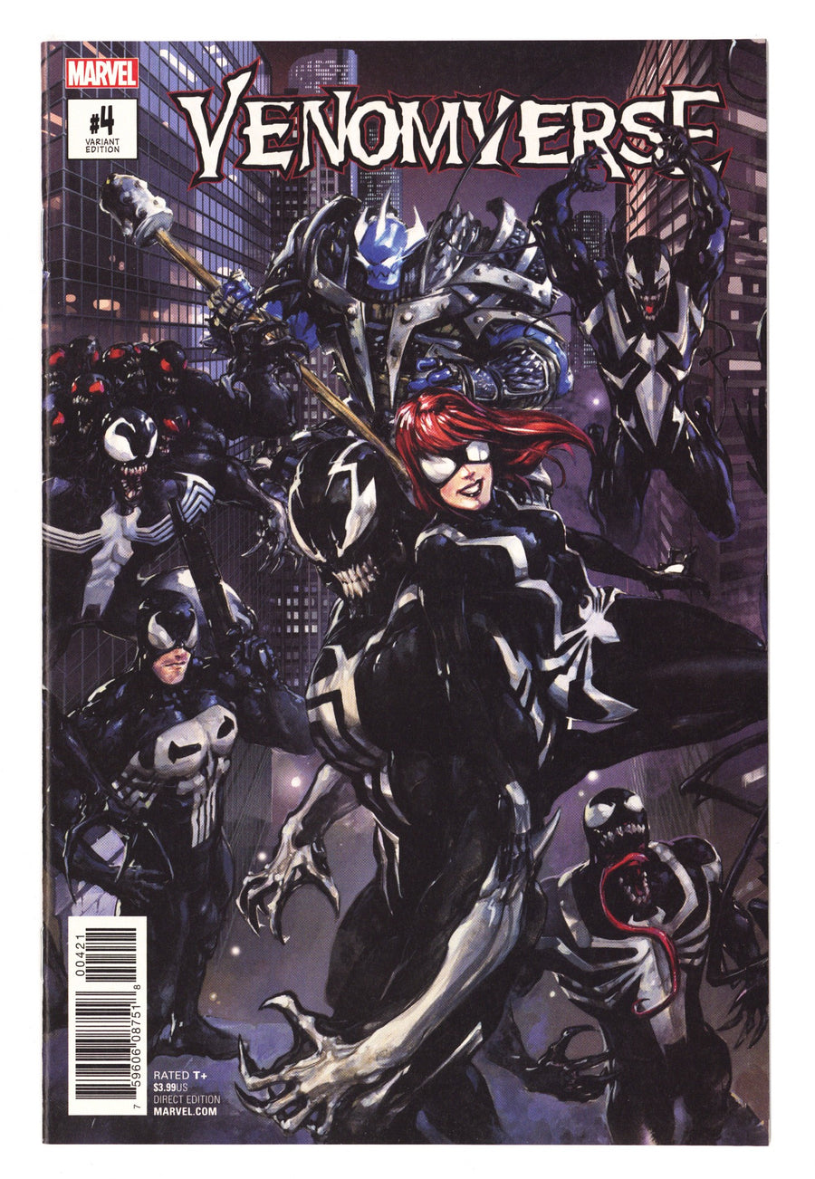 Venomverse 4 High Grade (2017) Crain Connecting Variant 