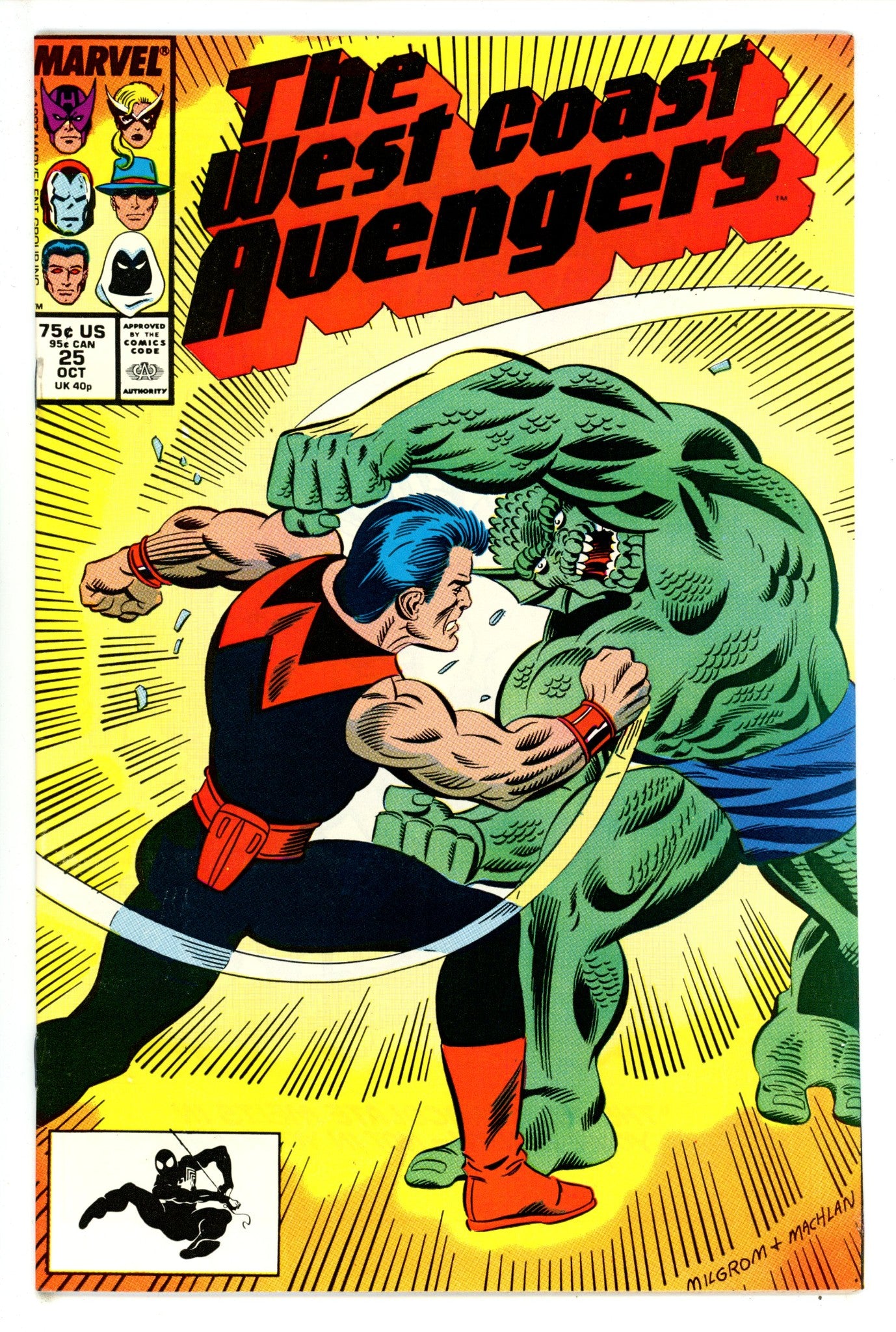 West Coast Avengers Vol 2 25 High Grade (1987) 