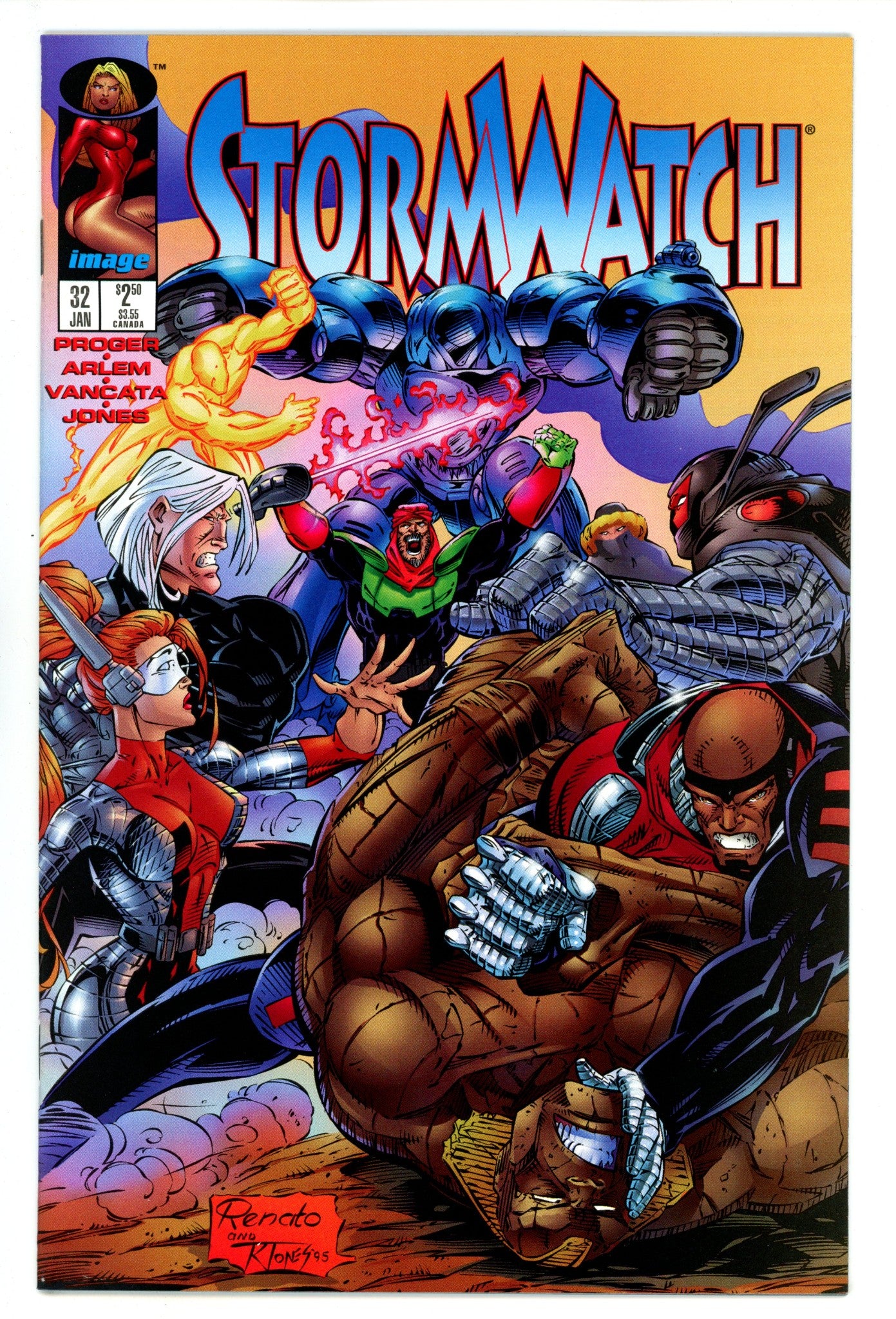 Stormwatch Vol 1 32 High Grade (1996) 