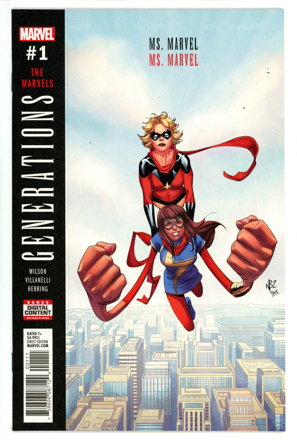 Generations: Ms. Marvel & Ms. Marvel 1 High Grade (2017)