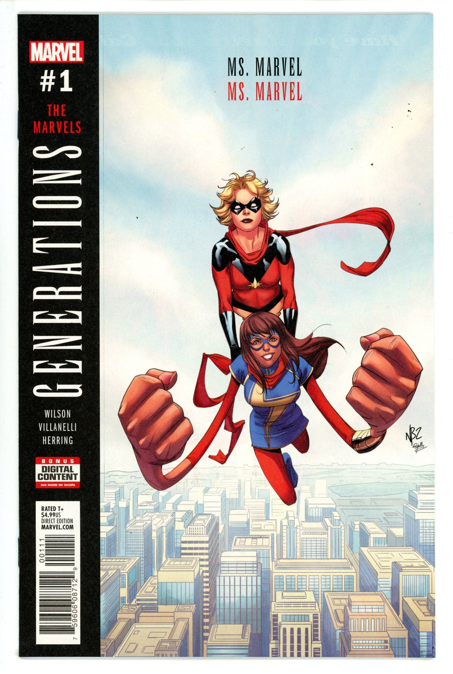 Generations: Ms. Marvel & Ms. Marvel 1 High Grade (2017) 