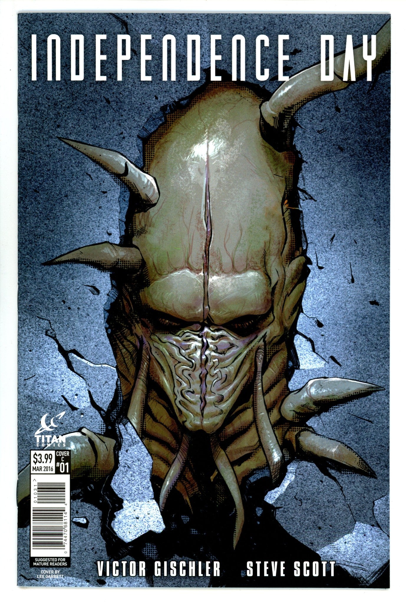 Independence Day 1 High Grade (2016) Garbett Variant 