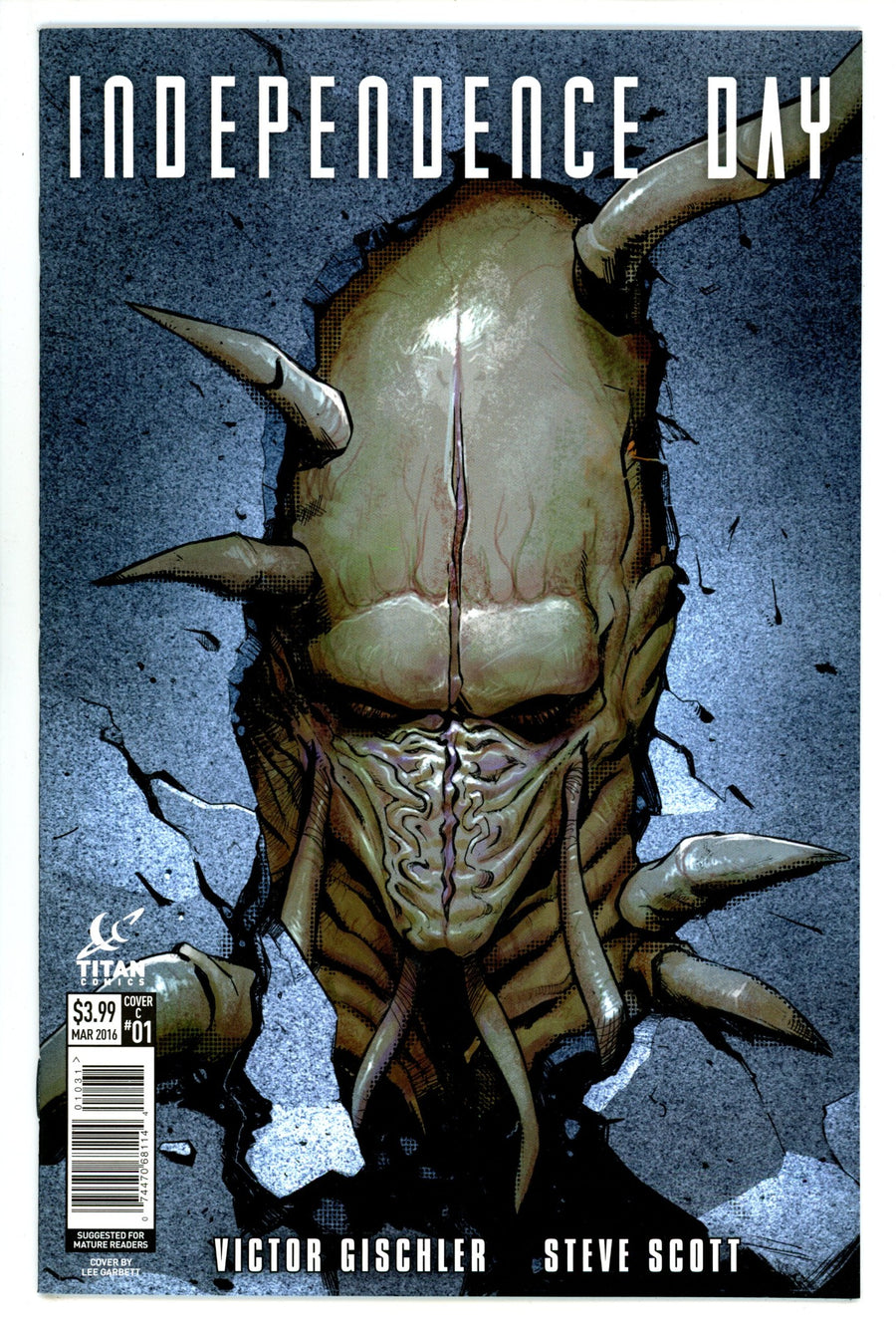 Independence Day 1 High Grade (2016) Garbett Variant 