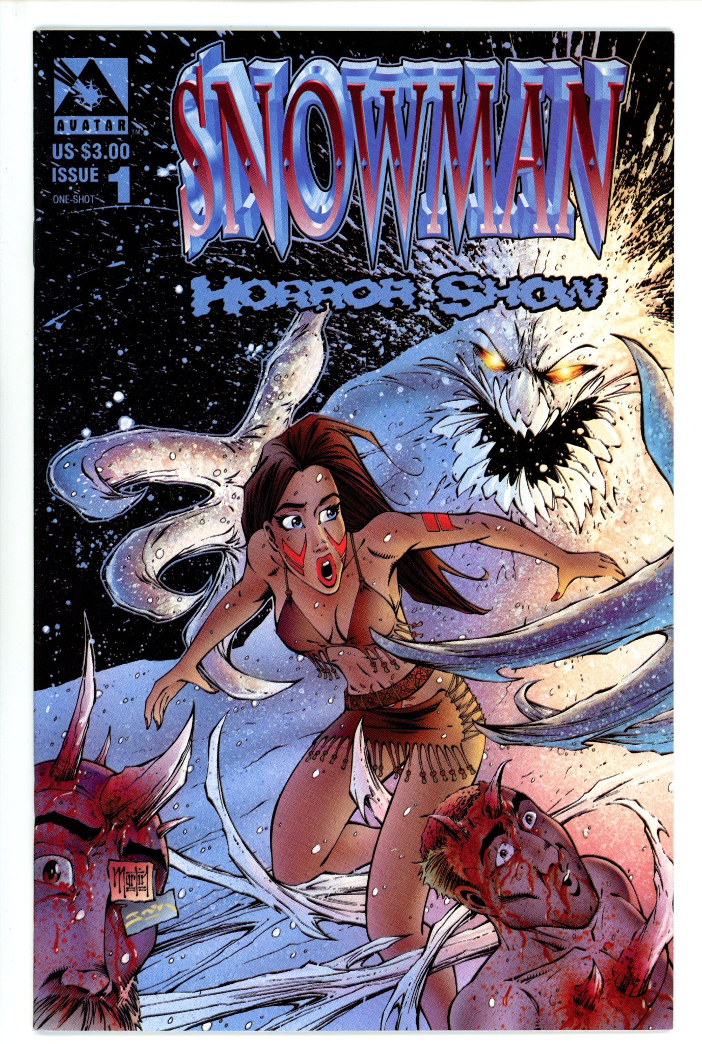 Snowman Horror Show 1 VF/NM (1998)