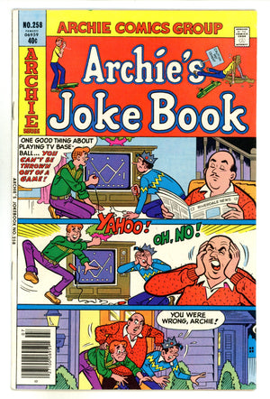 Archie's Joke Book Magazine 258 Low Grade (1979) 