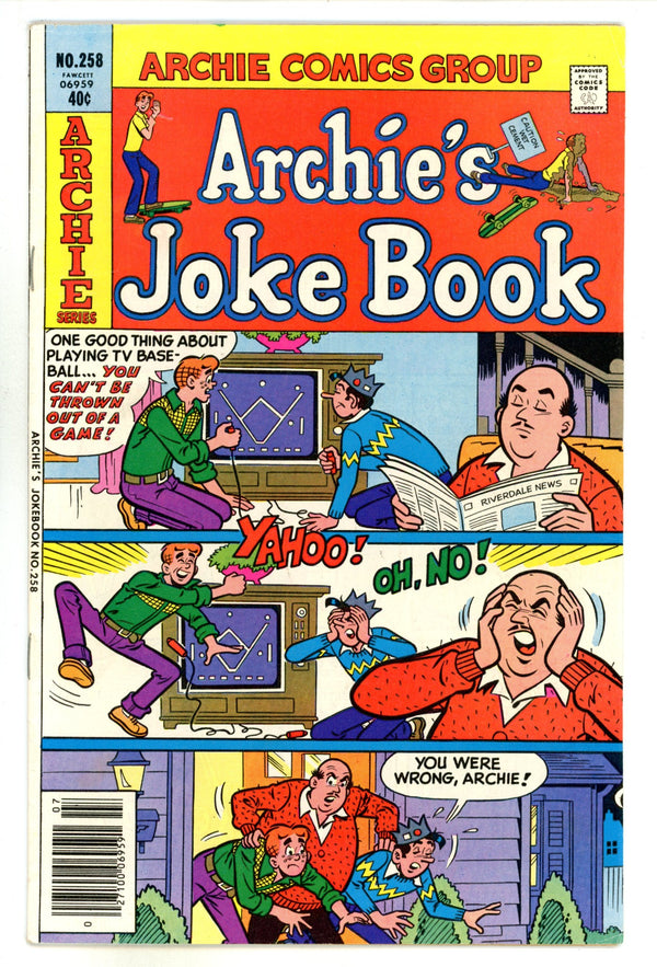 Archie's Joke Book Magazine 258 Low Grade (1979)