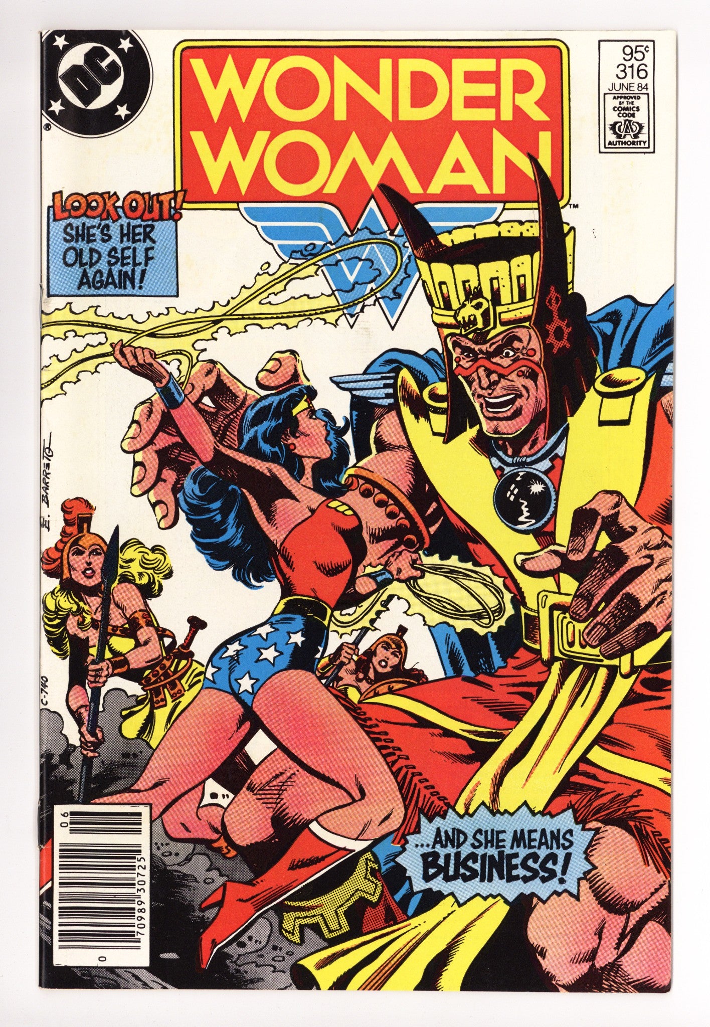 Wonder Woman Vol 1 316 FN+ (6.5) (1984) Canadian Price Variant 