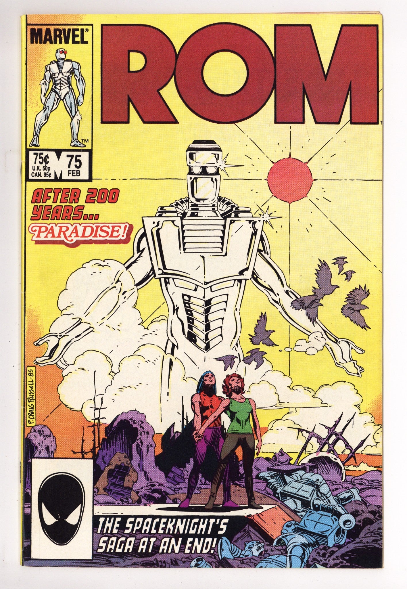 Rom Vol 1 75 Low Grade (1986) 