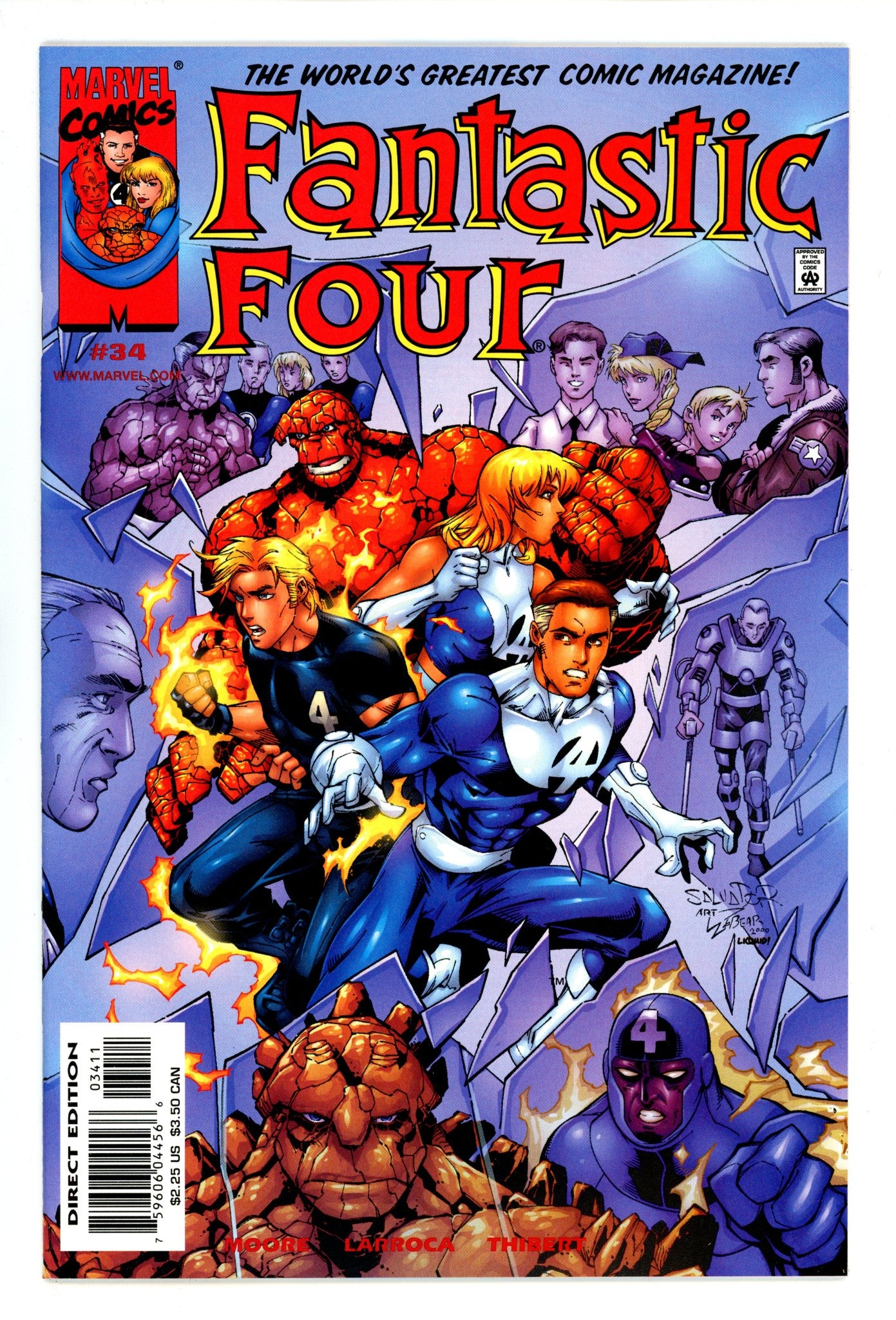 Fantastic Four Vol 3 34 High Grade (2000) 