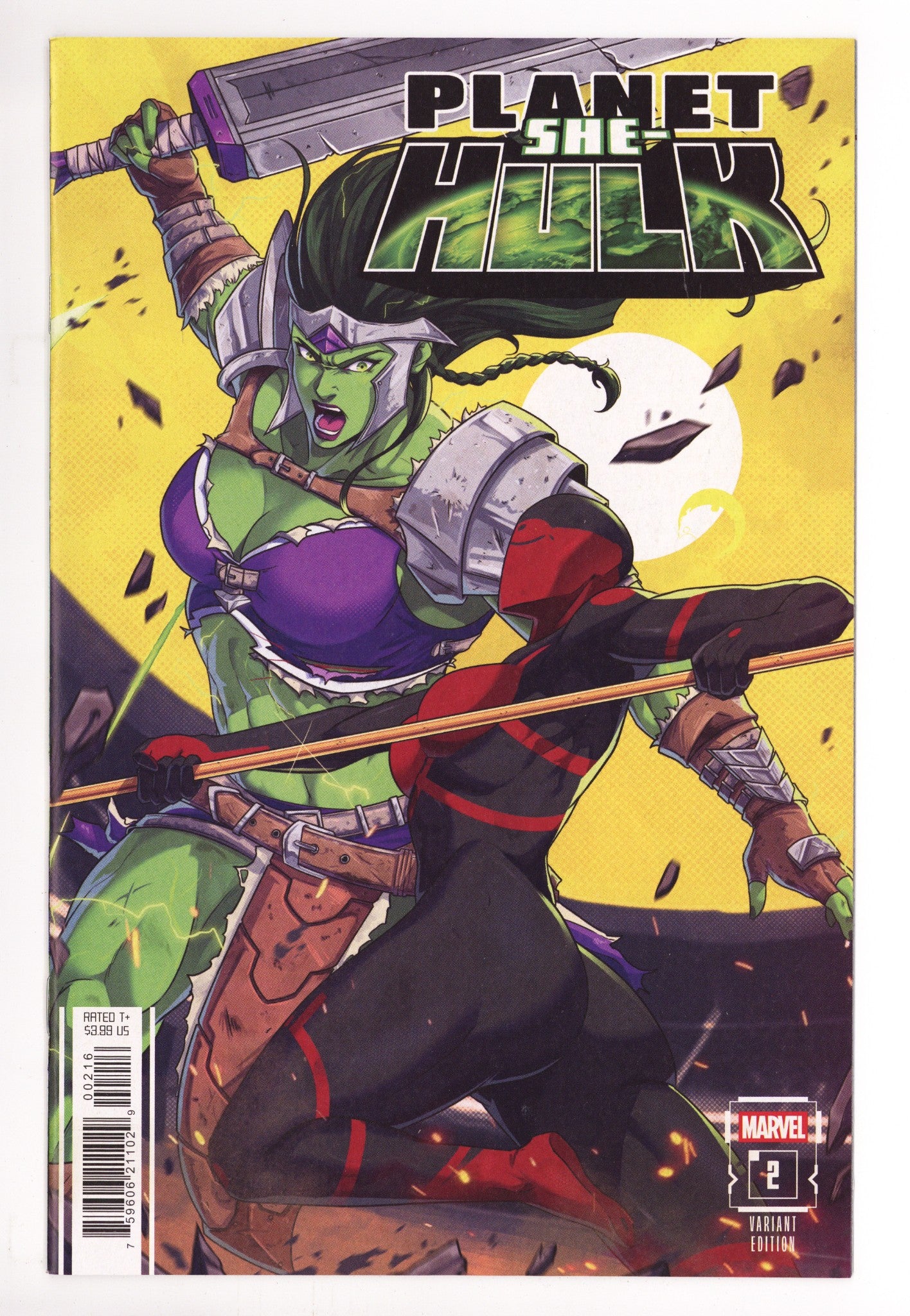 Planet She-Hulk 2 Caballero Incentive NM (2025)