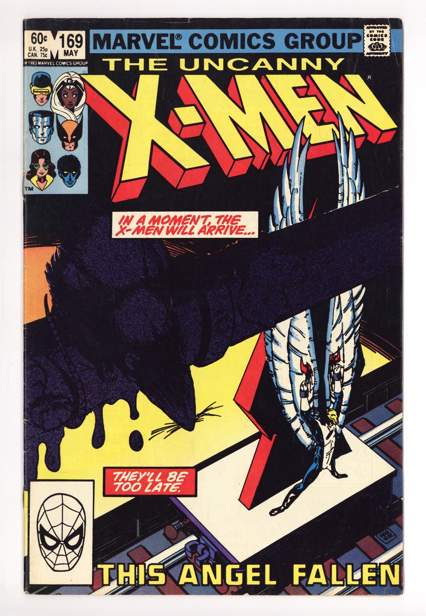 The Uncanny X-Men Vol 1 169 Low Grade (1983) 