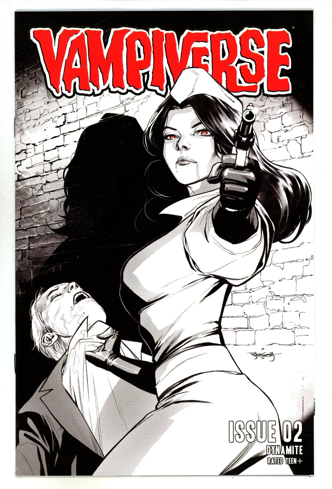 Vampiverse 2 High Grade (2021) Segovia B&W Incentive Variant 