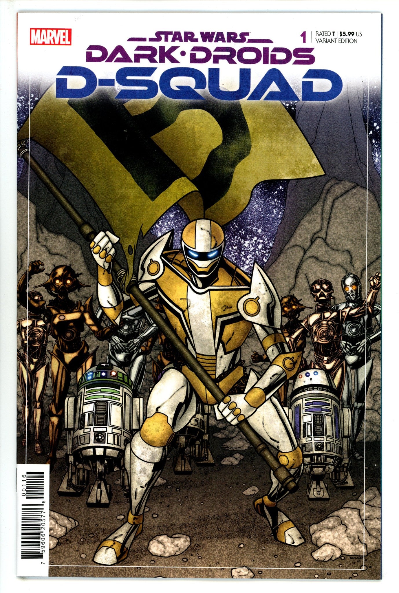 Star Wars: Dark Droids - D-Squad 1 Mckone Incentive Variant NM- (2023)