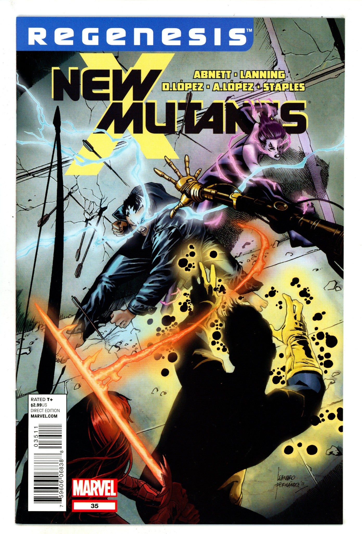 New Mutants Vol 3 35 High Grade (2012) 