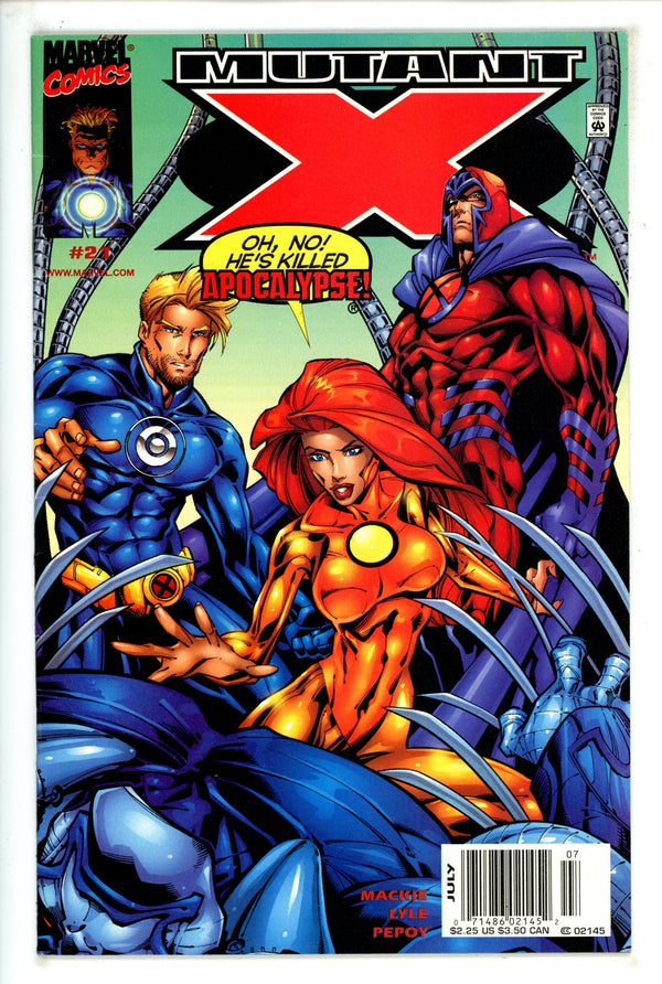 Mutant X 21 Newsstand (2000)