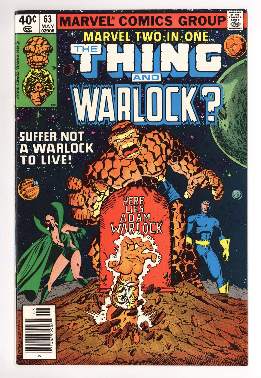 Marvel Two-in-One Vol 1 63 Mid Grade (1980) Newsstand 