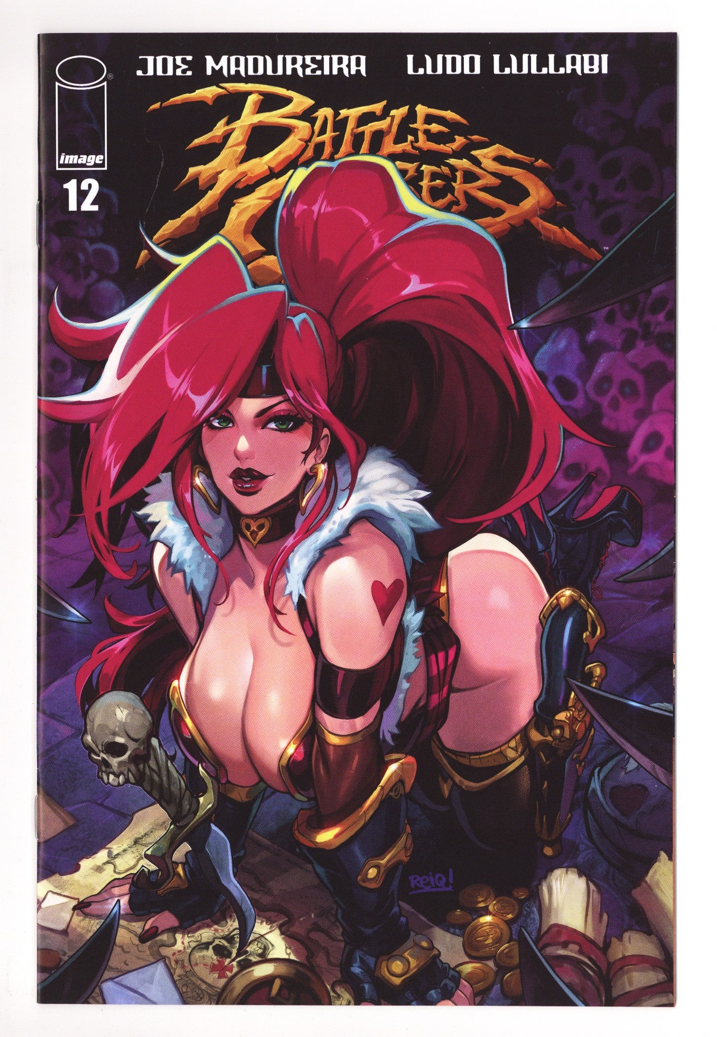 Battle Chasers   12  NM- (9.2)   (2023) REIQ     Variant  