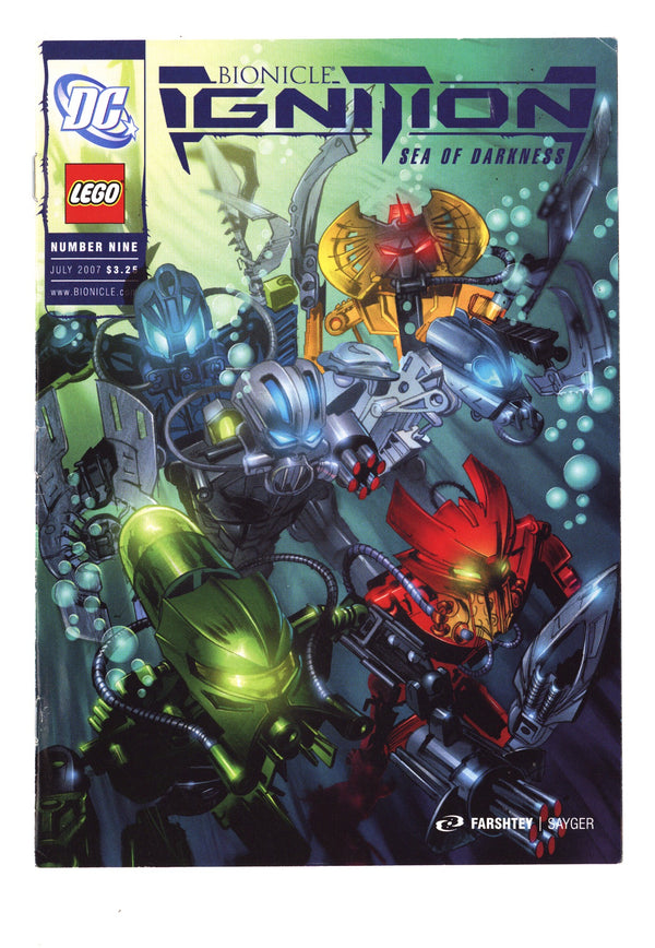 Bionicle Ignition 9 Mid Grade (2007) Canadian Price Variant