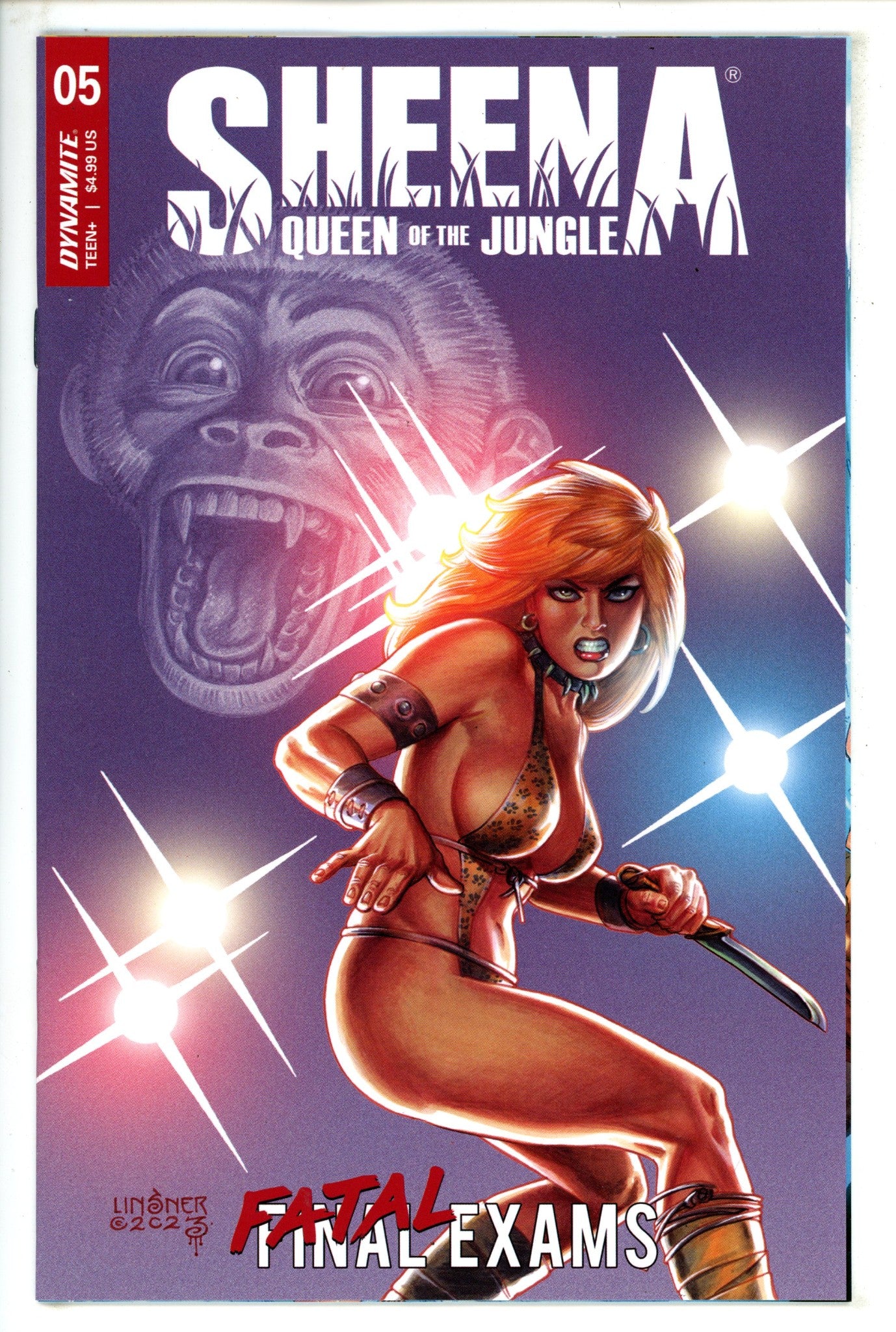 Sheena Queen Of Jungle 5 Linsner Variant (2024)
