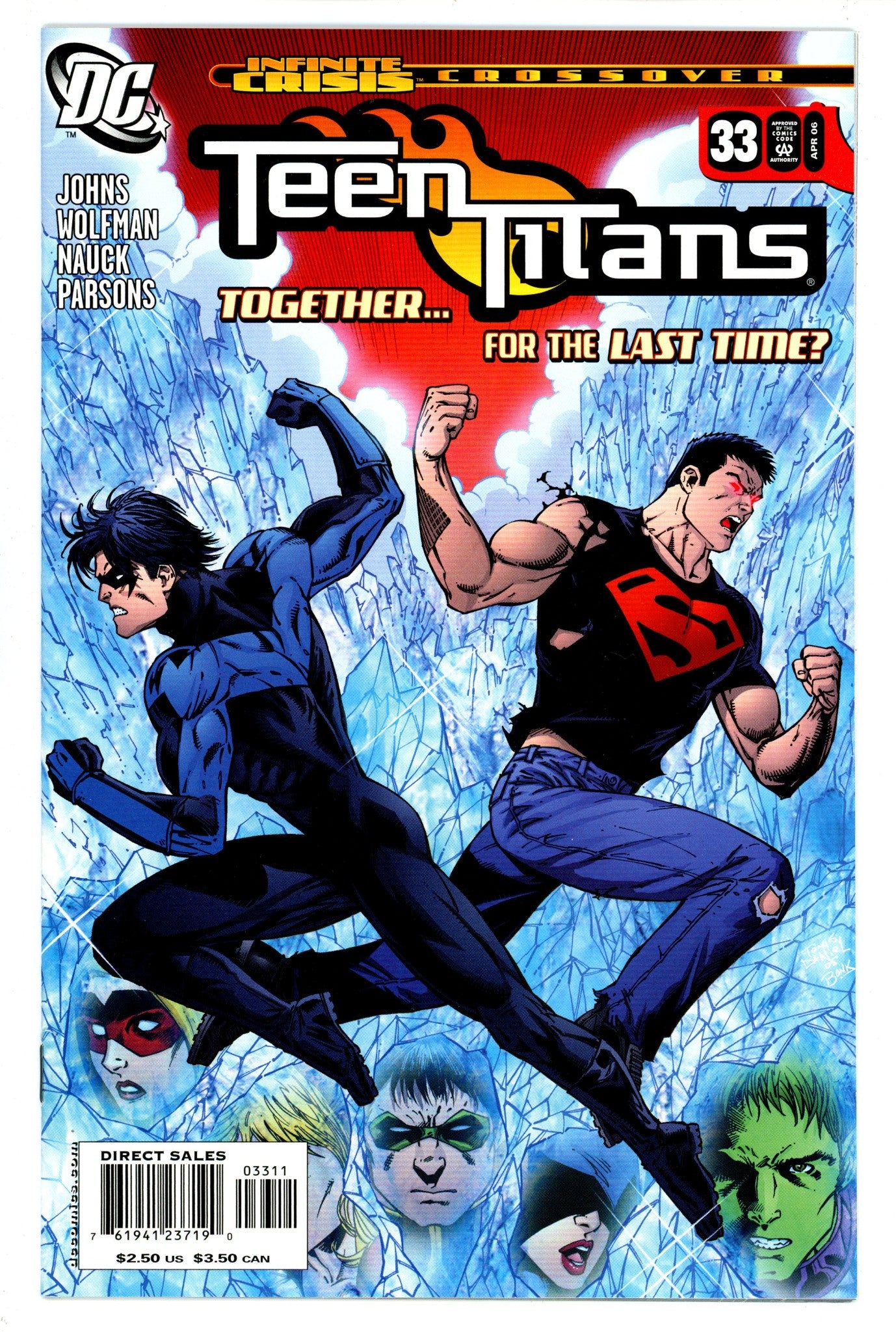Teen Titans Vol 3 33  High Grade  (2006)   