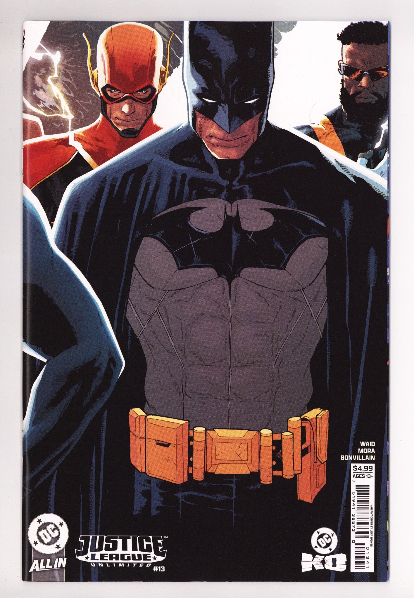 Justice League Unlimited Vol 2 13 Spokes Connecting Variant (2025)