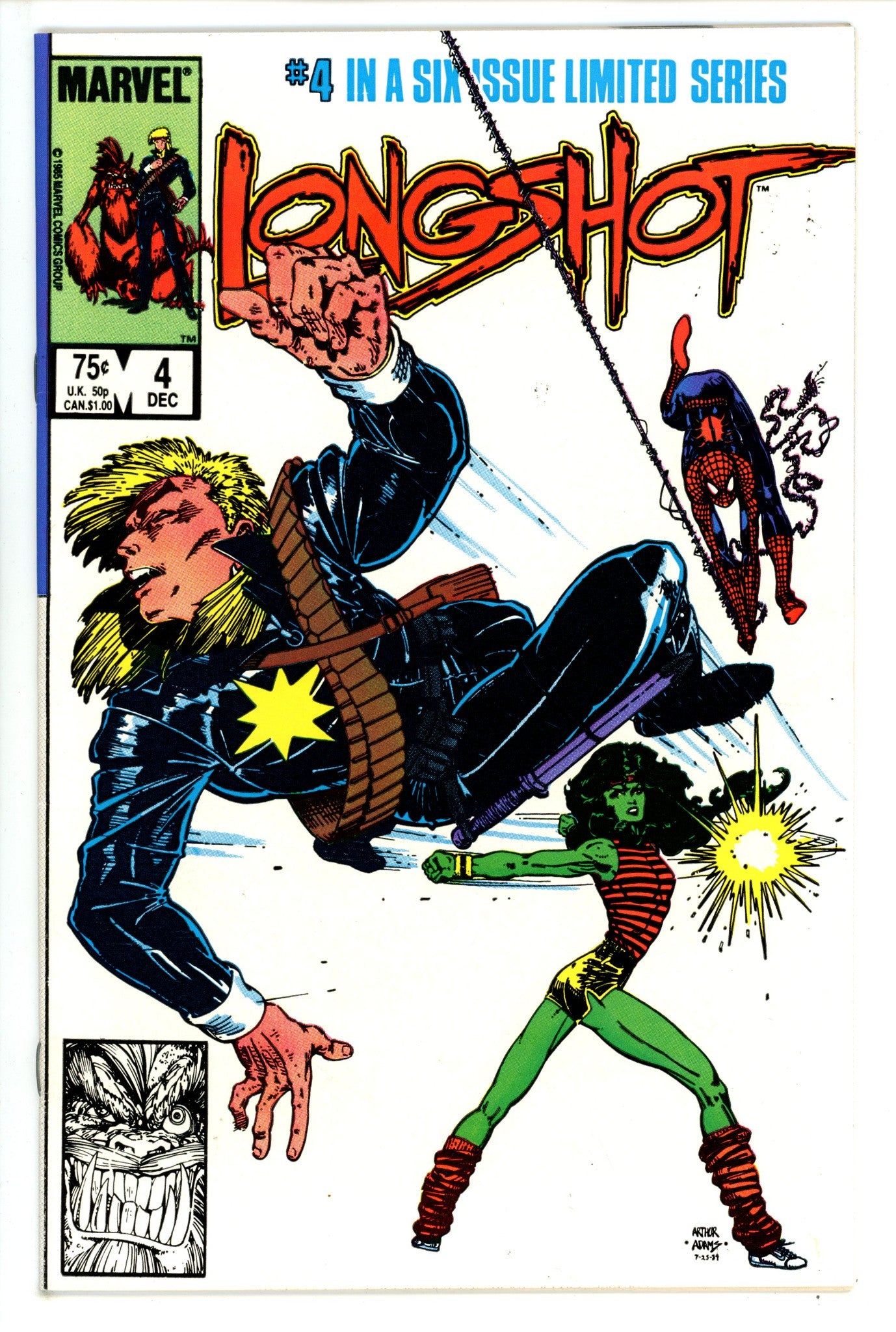 Longshot Vol 1 4 VF (1985)