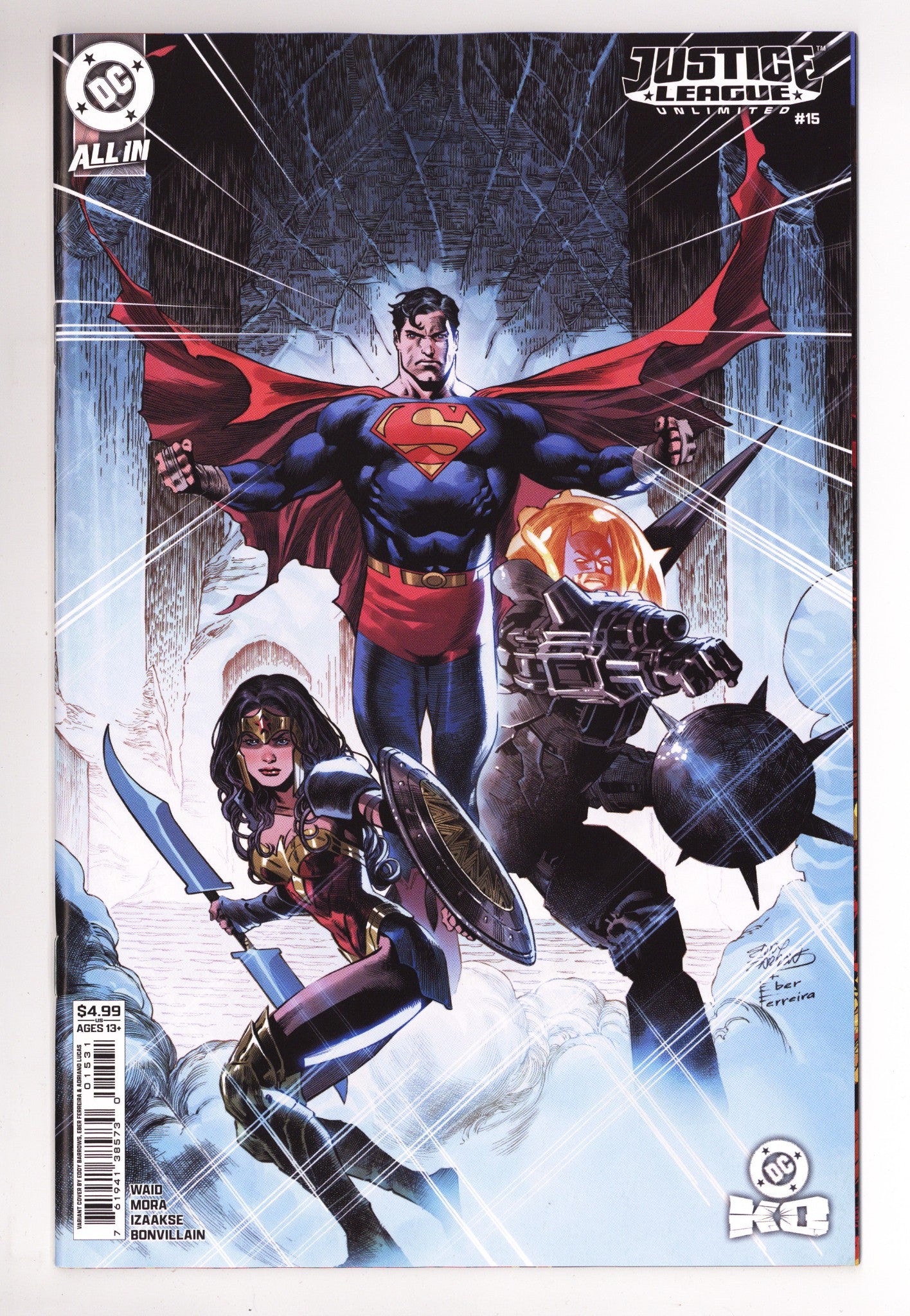Justice League Unlimited 15 Barrows Variant (2026)