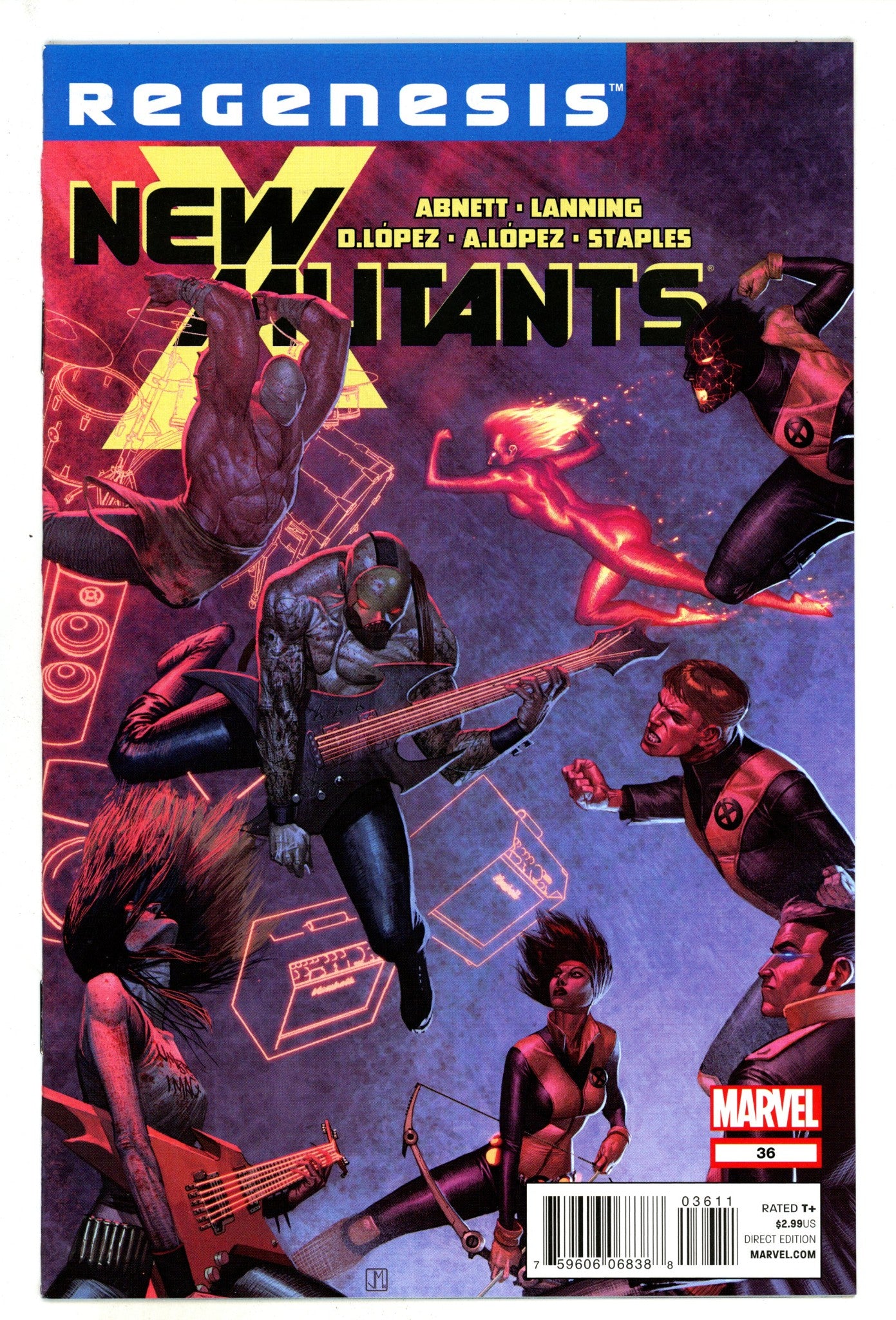 New Mutants Vol 3 36 High Grade (2012) 