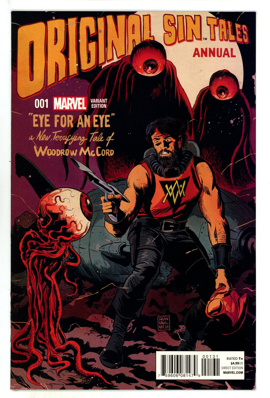 Original Sin Annual 1 High Grade (2014) Francavilla Variant 