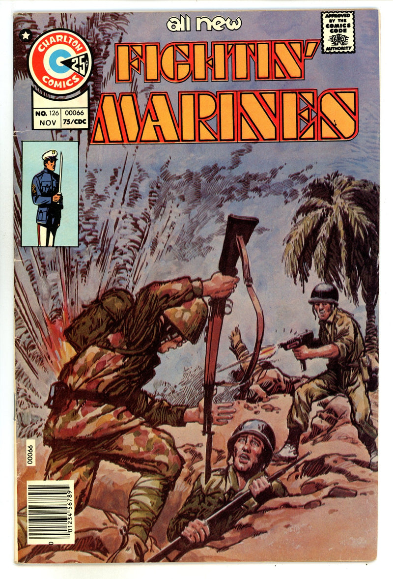 Fightin' Marines 126 FN- (5.5) (1975) 